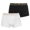Two Pack Greca Waistband Trunks