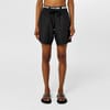Plunging Neck Lettering Swim Short