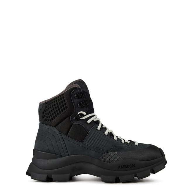 Chunky Heel Hiking Boots