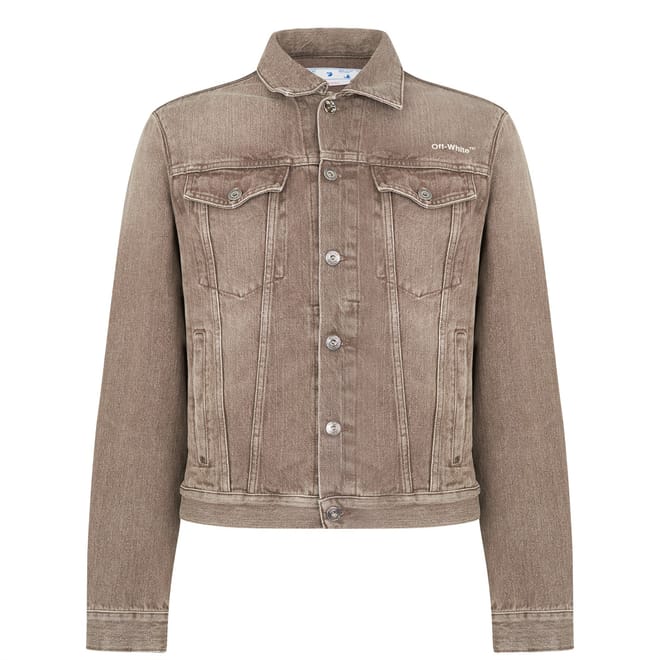 Diag Tab Slim Denim Jacket