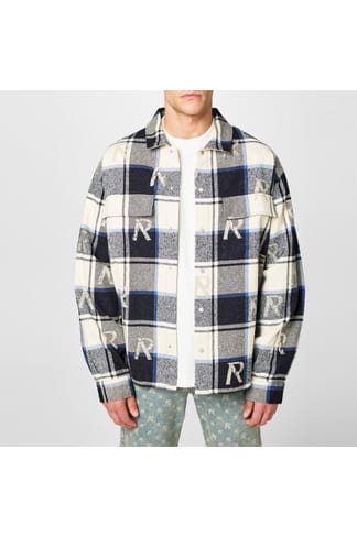 Oversized Flannel Lfdy Flannel Jacket Paper Denim Cloth Mens