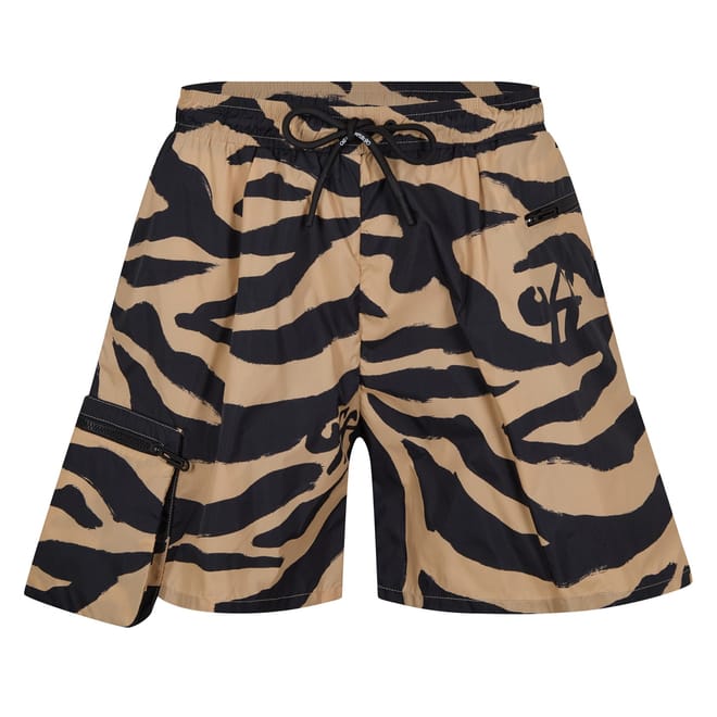 Off Athl Zebra Shorts