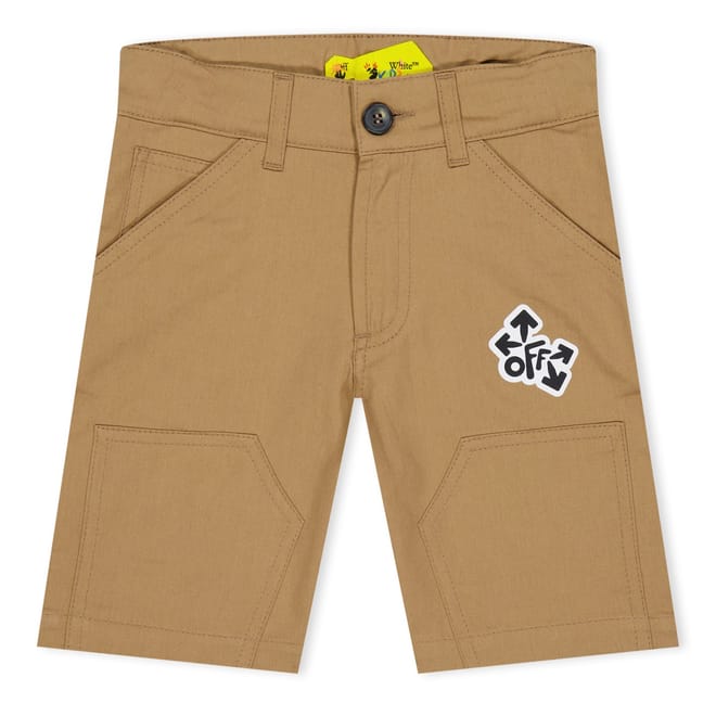 Logo Print Chino Shorts