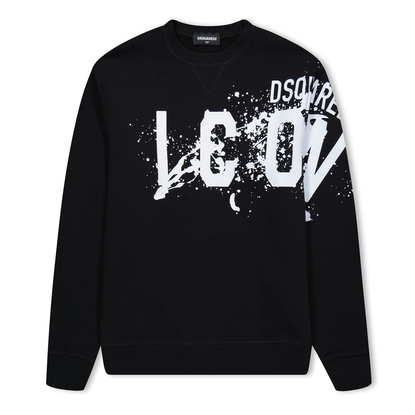 【送料&関税込】Dsquared2 Icon Sweatshirt DSQUARED2 Icon Sweatshirt | Black | FARFETCH JO