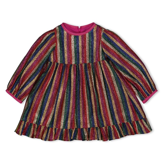 Stella Logo Crew Neck Knee Length A-Line Dress