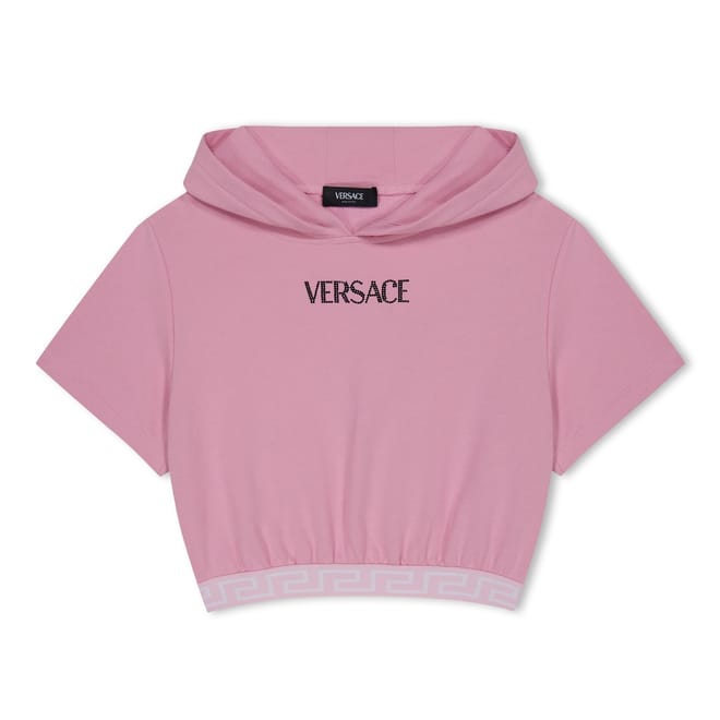 Cropped Logo Hoodie Junior Girls