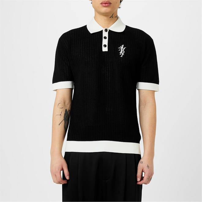 Regular Fit Knit Polo Shirt