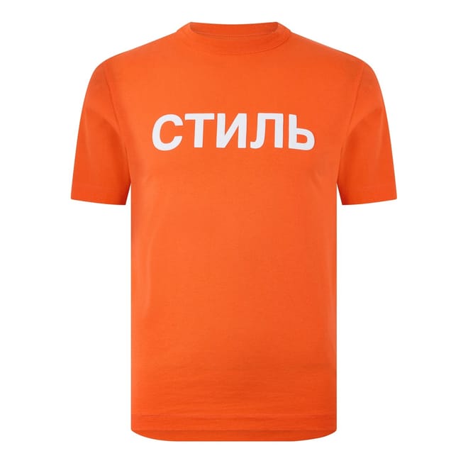 Regular Fit Crew Neck Lettering T-Shirt