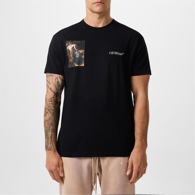 Slim Fit Graphic Crew Neck T-Shirt