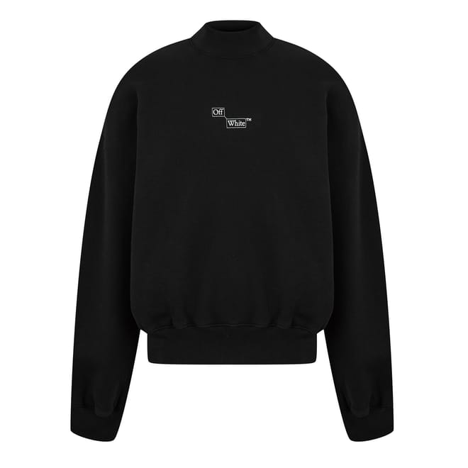 Mock Neck Relaxed Fit Sweatshirt
