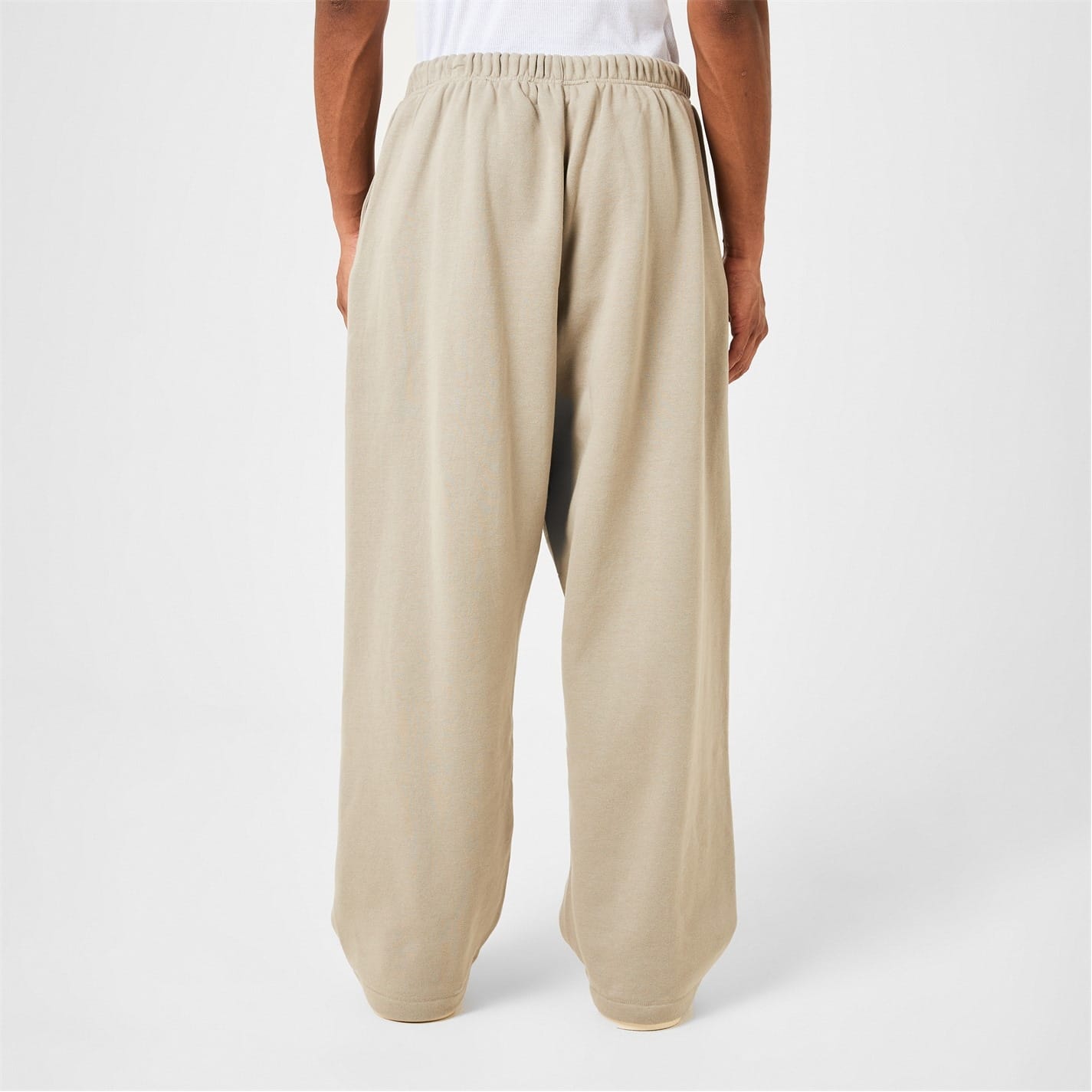 Essentials grey fleece lounge pants sale