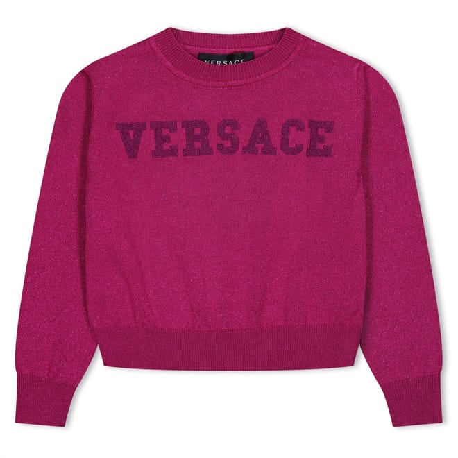 Logo Knit Jumper Girls