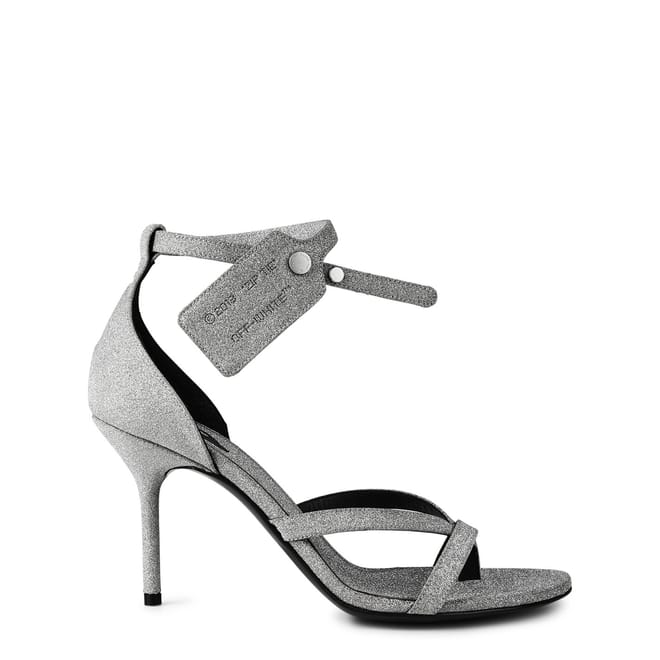 Glitter Stiletto High Heel Sandals