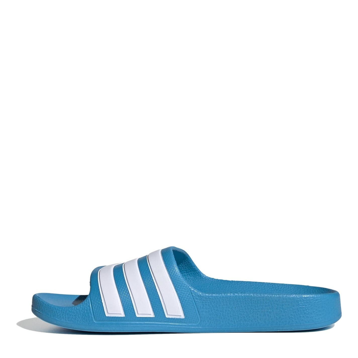 Blue adidas Adilette Aqua Slides Junior Get The Label