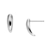 Anja Pebble Stainless Steel Stud Earrings