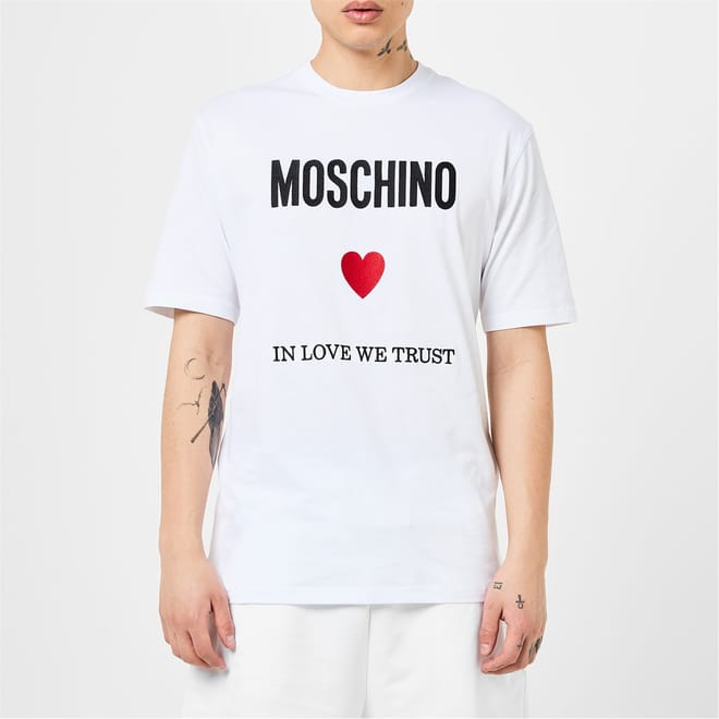 Paint Heart Crew Neck T-Shirt