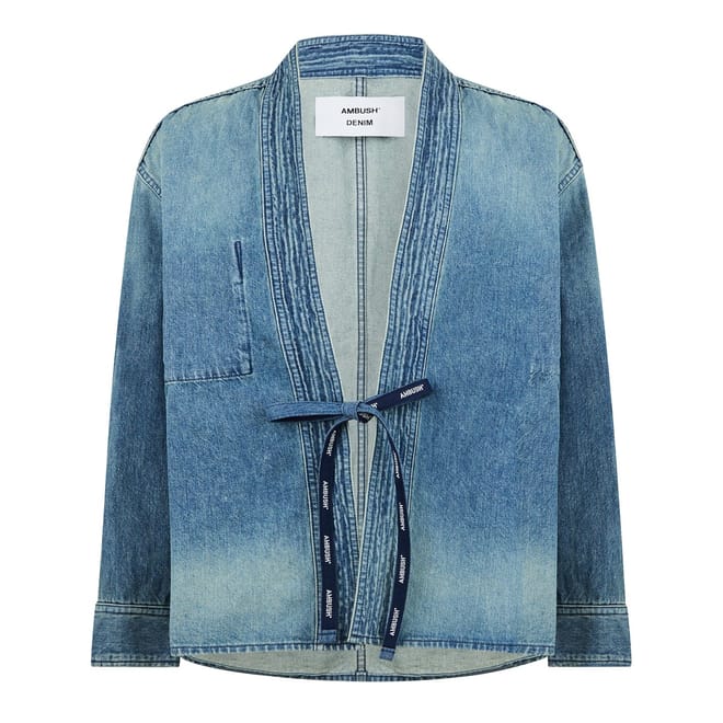Kimono Relaxed Fit Denim Shirt