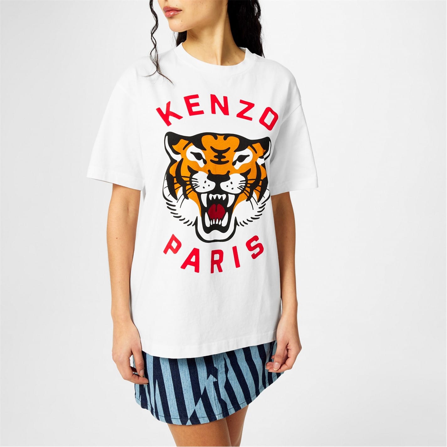 Paris “Eye” love Kenzo Red Relaxed-fit T-Shirt. good small Good Condition.