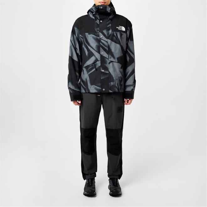 Retro Hooded Relaxed Fit Rain Jacket