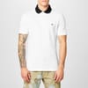 Contrasting Collar Polo Shirt