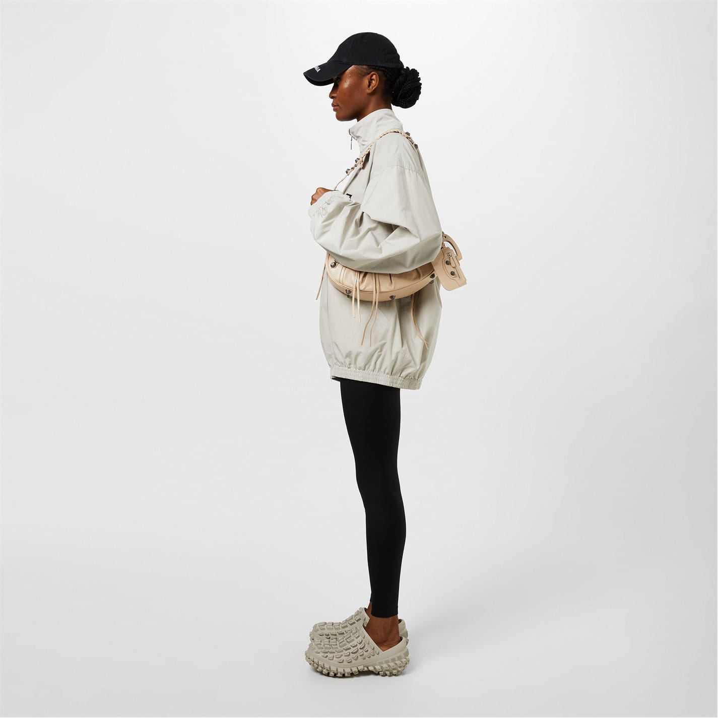Beige Balenciaga Bouncer Clogs - Get The Label