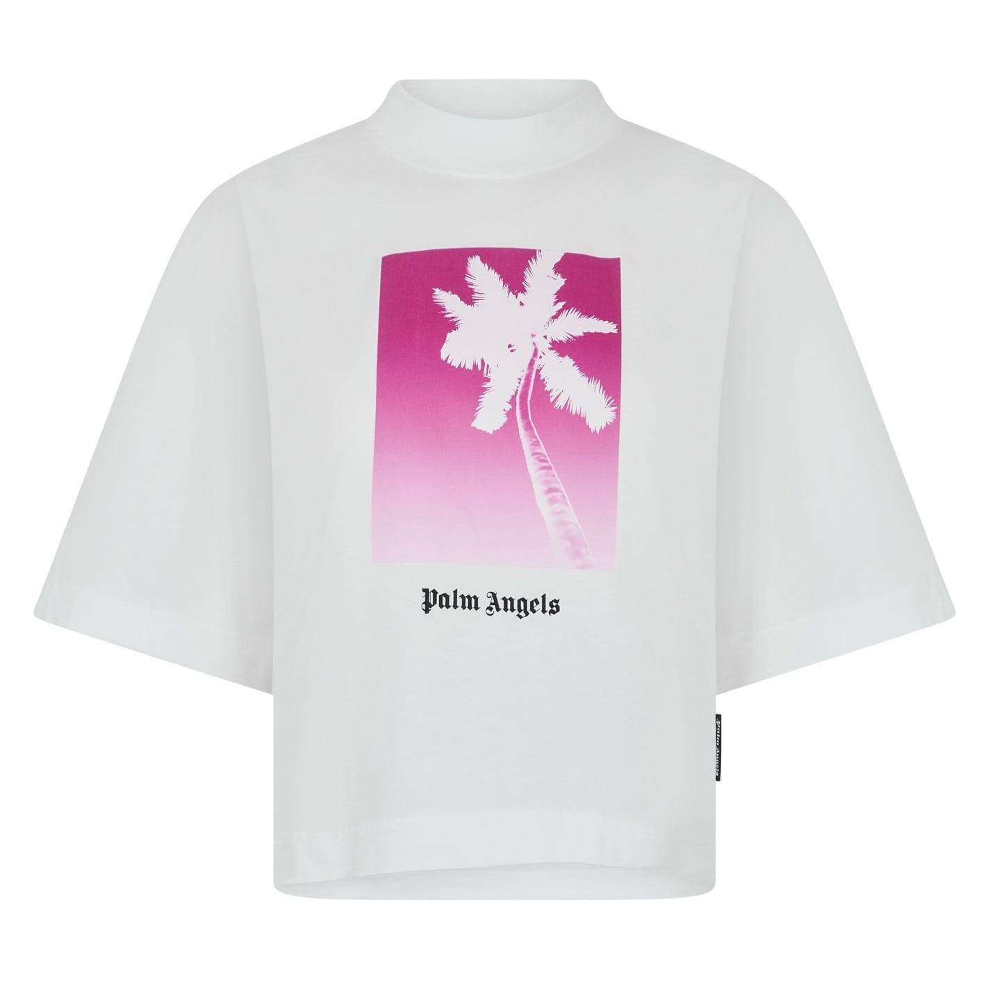 【BECOME TREE】Short Sleeve Croped Shirts become tree SHORT SLEEVE CROPED SHIRTS（White Palm Angels