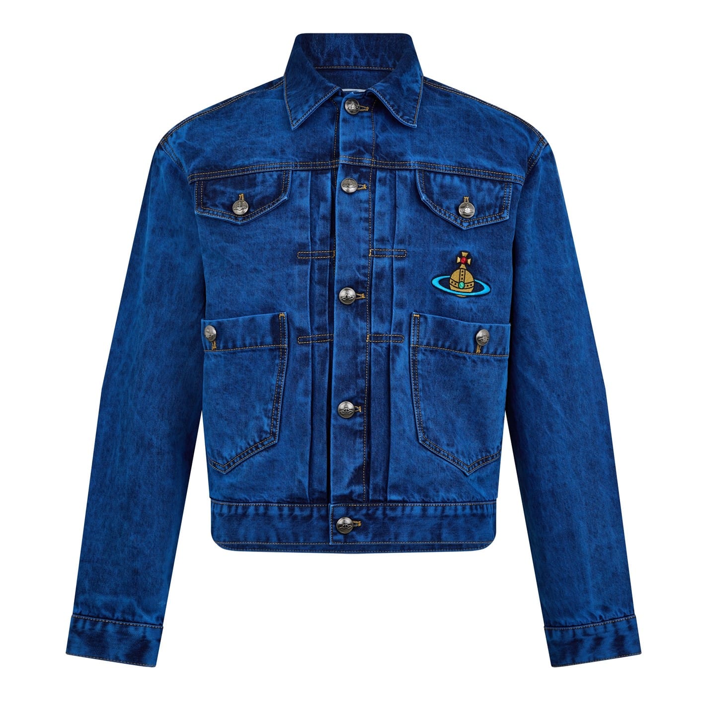 Blue Vivienne Westwood Marlene Jackets - Get The Label