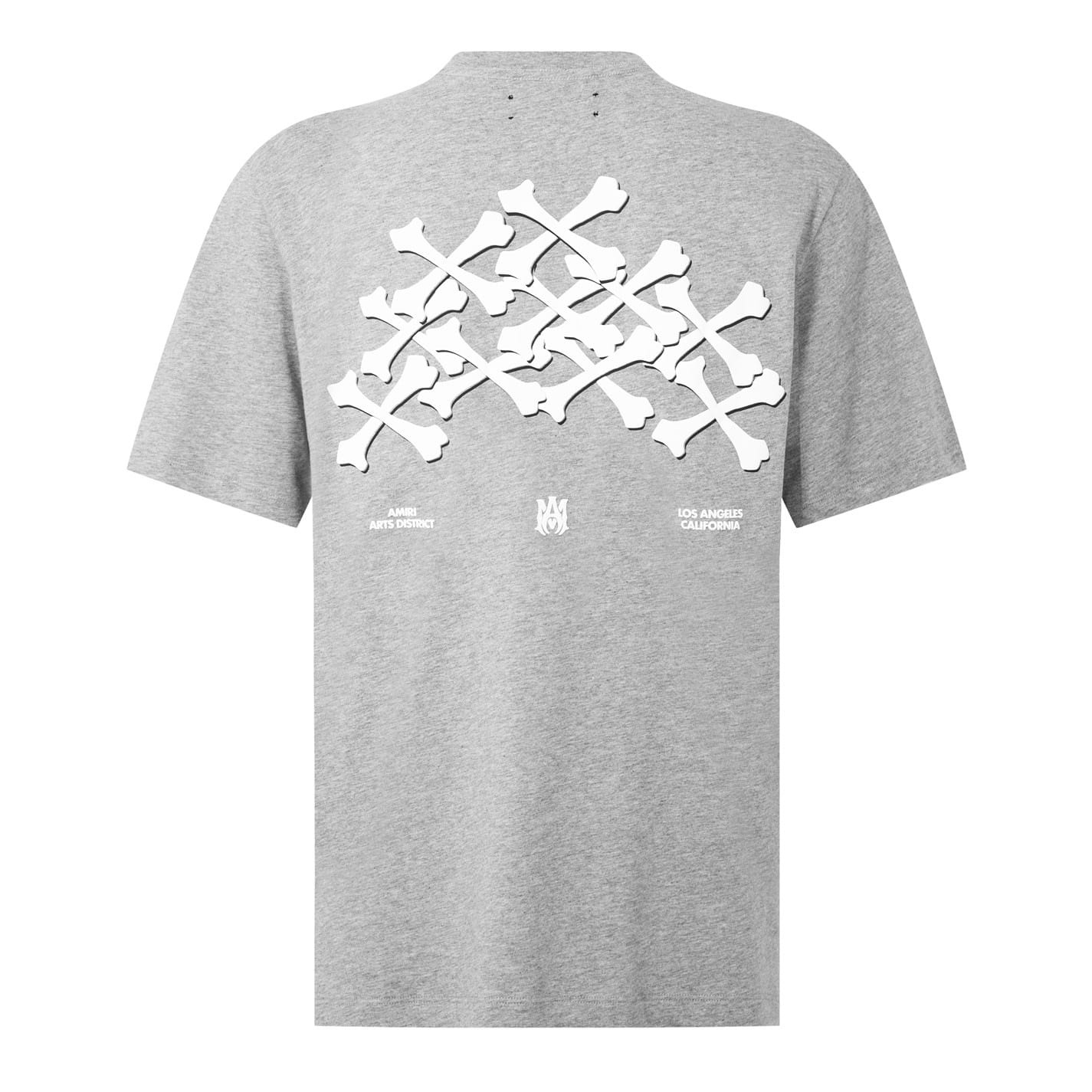 Grey Amiri Bones Stacked Tee - Get The Label