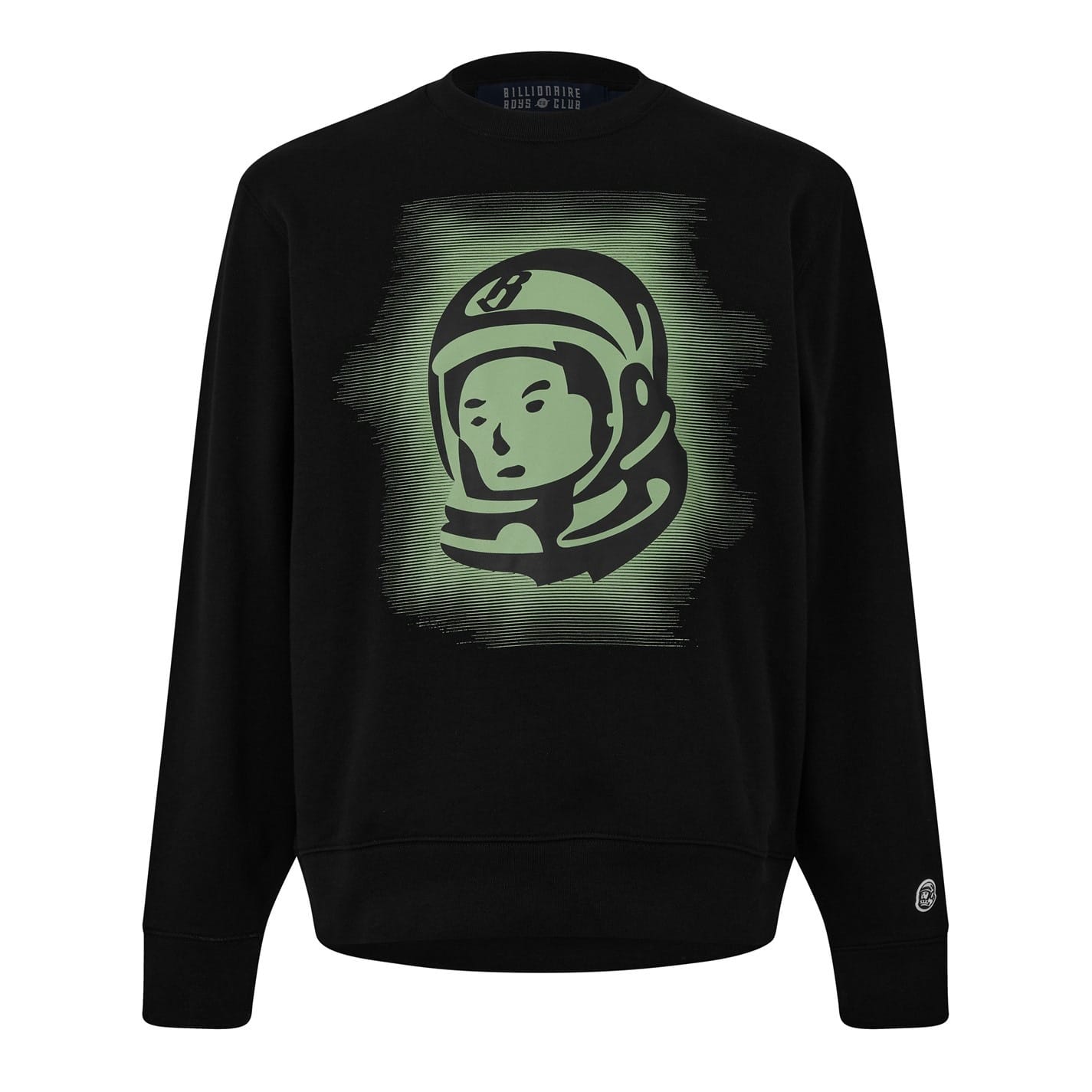 【BILLIONAIRE BOYS CLUB】GLOW ASTRO CREWNECK BLACK Black Billionaire Boys Club Glow Astro Sweatshirt - Get The