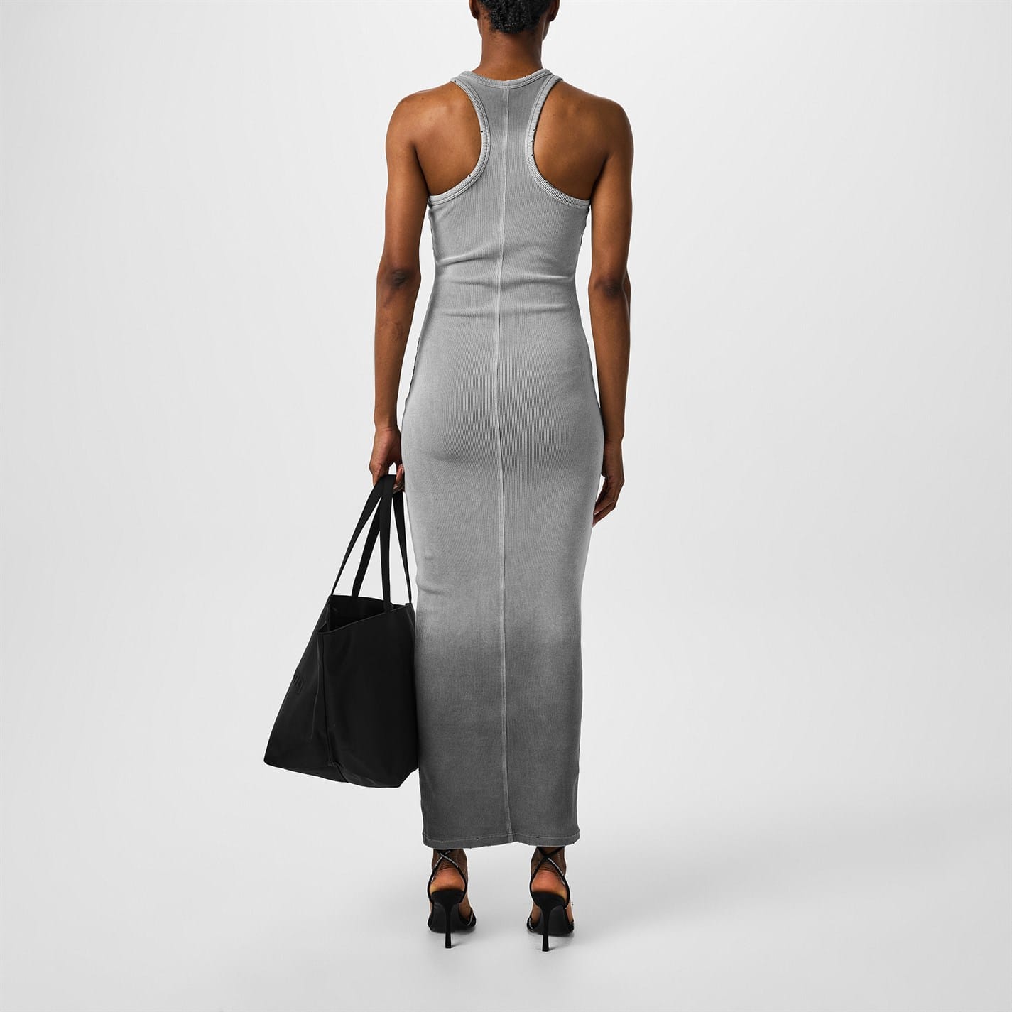 ANDRESD 即完売  detached sleeve dress グレー L Steel Gray Bridesmaid Dresses | AW.Bridal