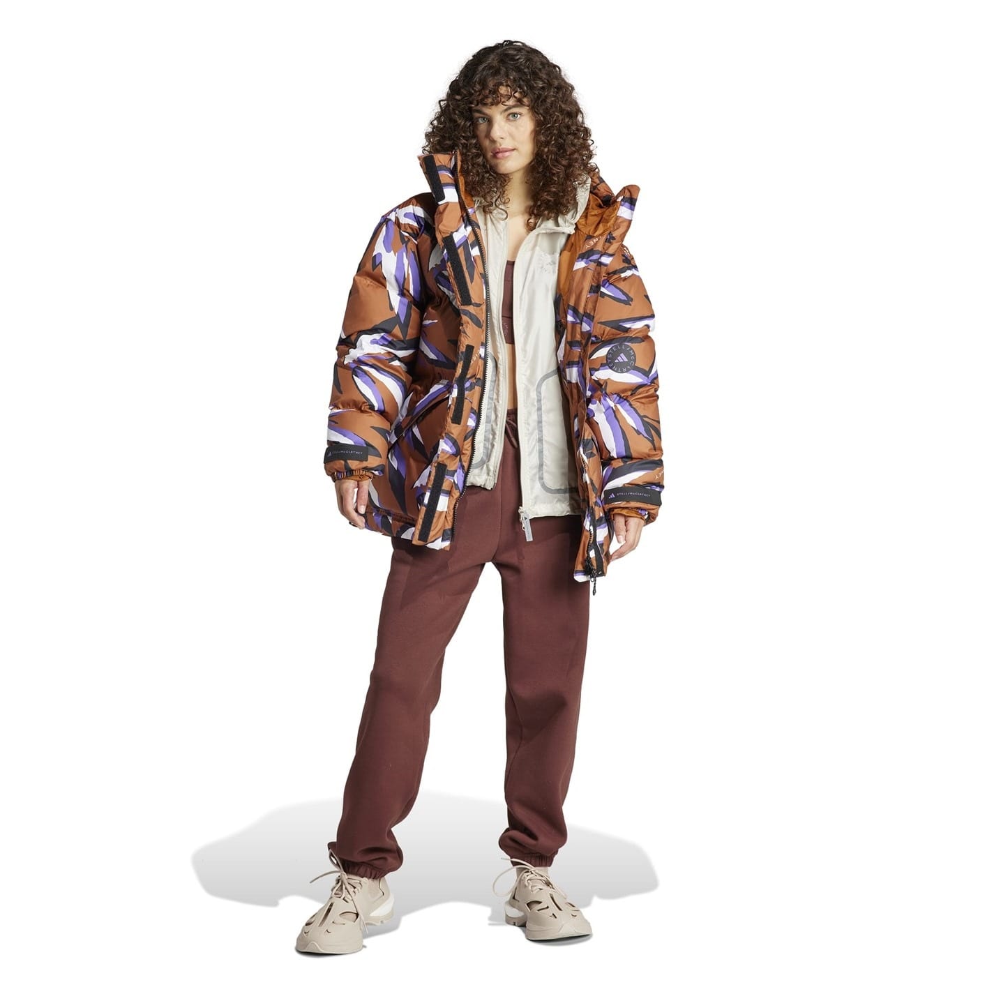 Purple adidas by Stella McCartney Stella Mid L Puffa - Get The Label