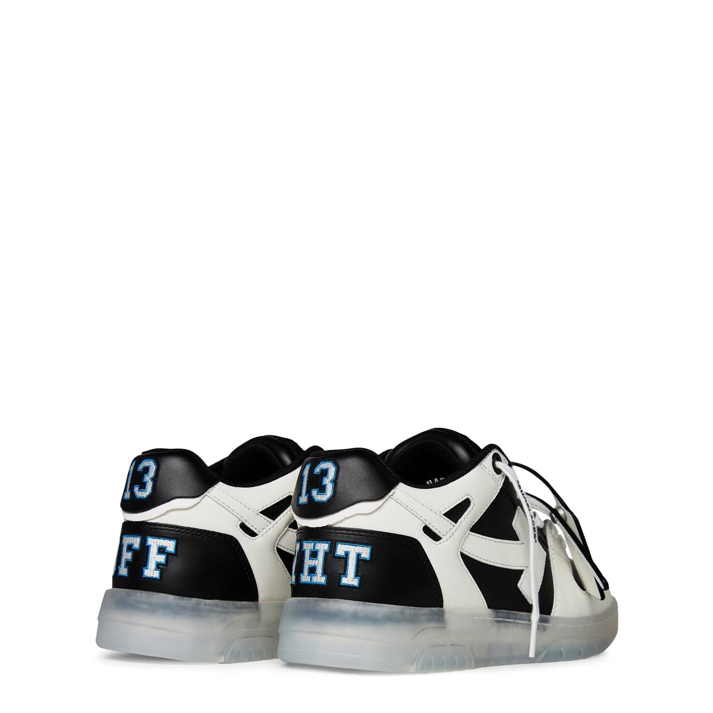 Off white black trainers online