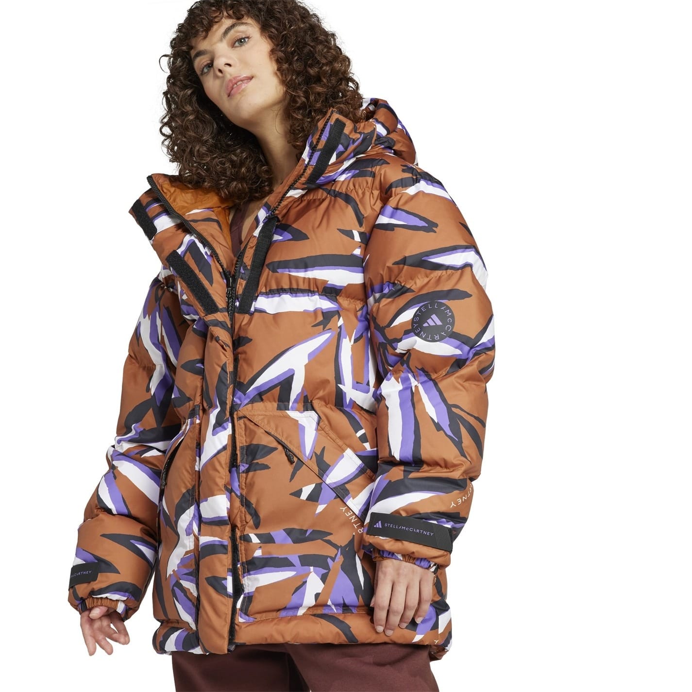 【adidas/stella mccartney】ダウンジャケット 中綿 38