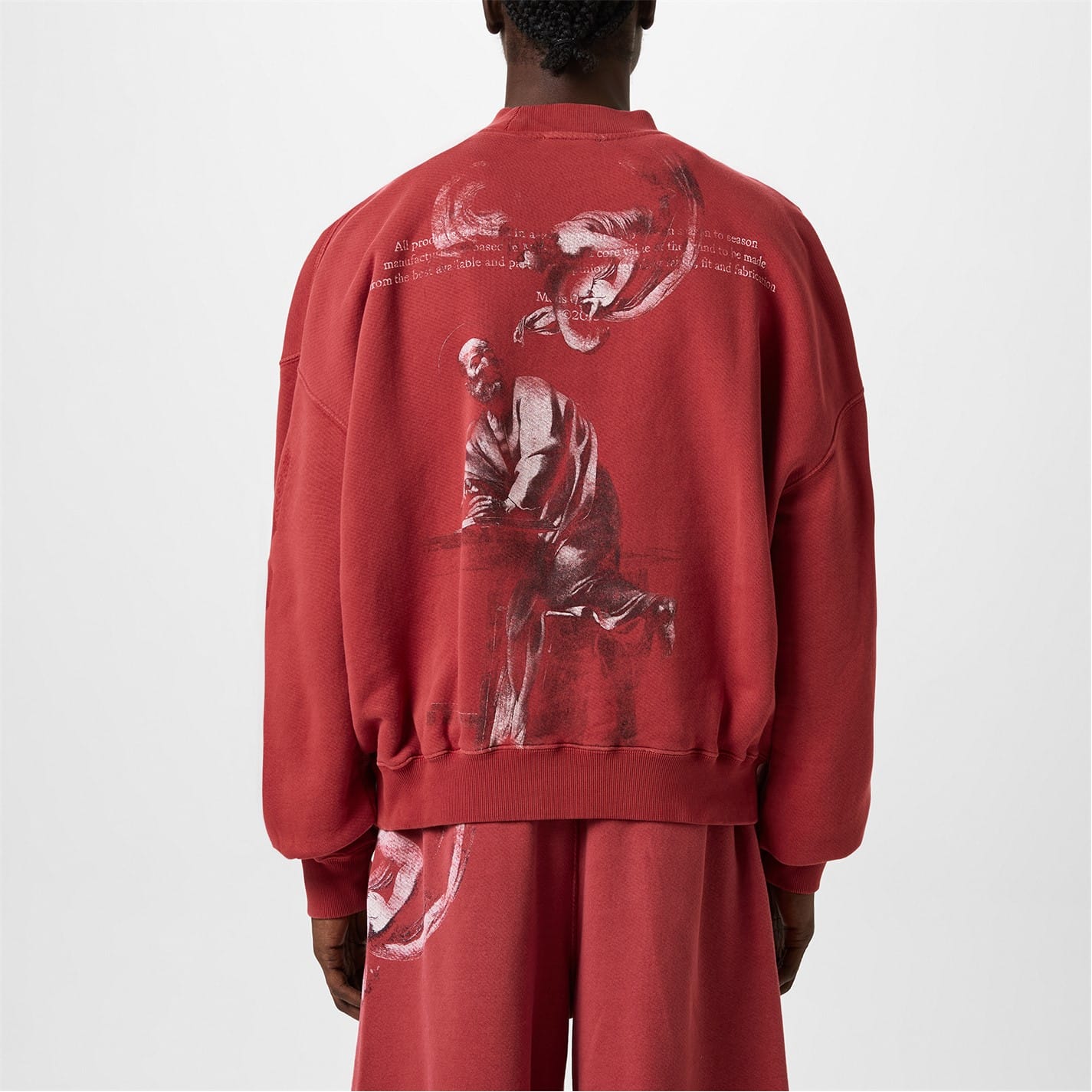OFF‐WHITE☆パーカー SAINT MATTHEW HOODIE レッド ブラック Red Off White Saint Matthew Sweatshirt - Get The Label