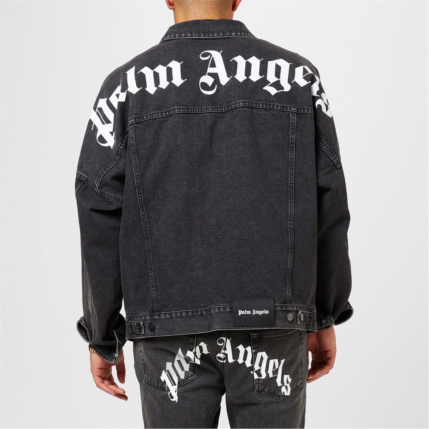 Black Palm Angels Logo Denim Jacket - Get The Label