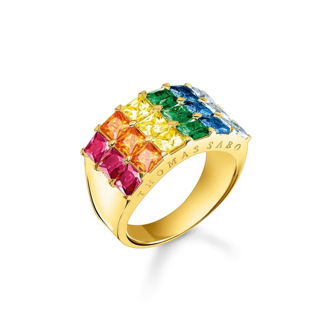 Ruby Sapphire Emerald Ring