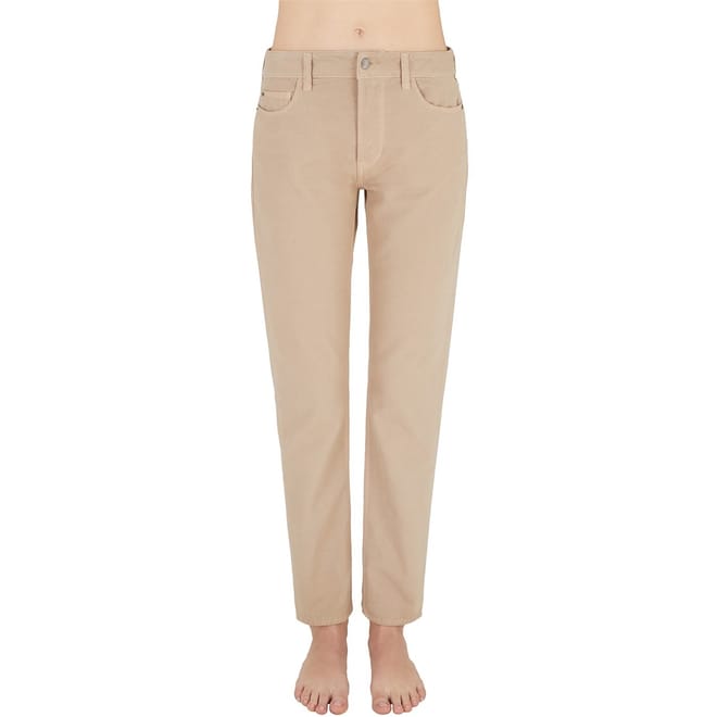 5 Pocket Regular Fit Straight Leg Trousers