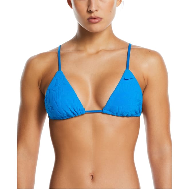 Tie Strap Logo Print Bikini