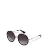 Stripe Round Pilot Sunglasses