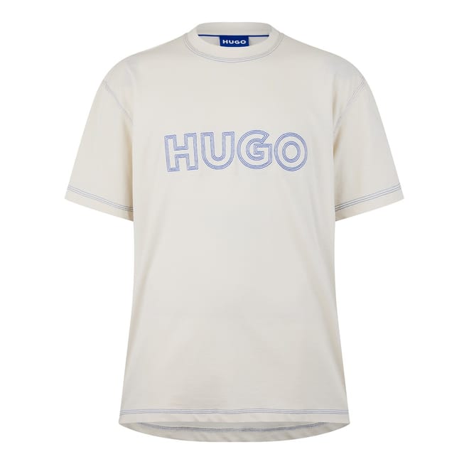 Regular Fit Crew Neck Lettering T-Shirt