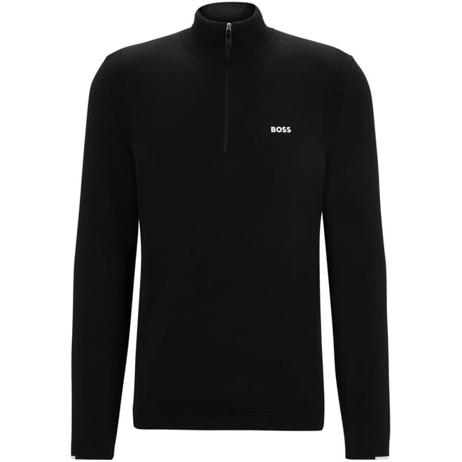Zip Neck Regular Fit Sweater
