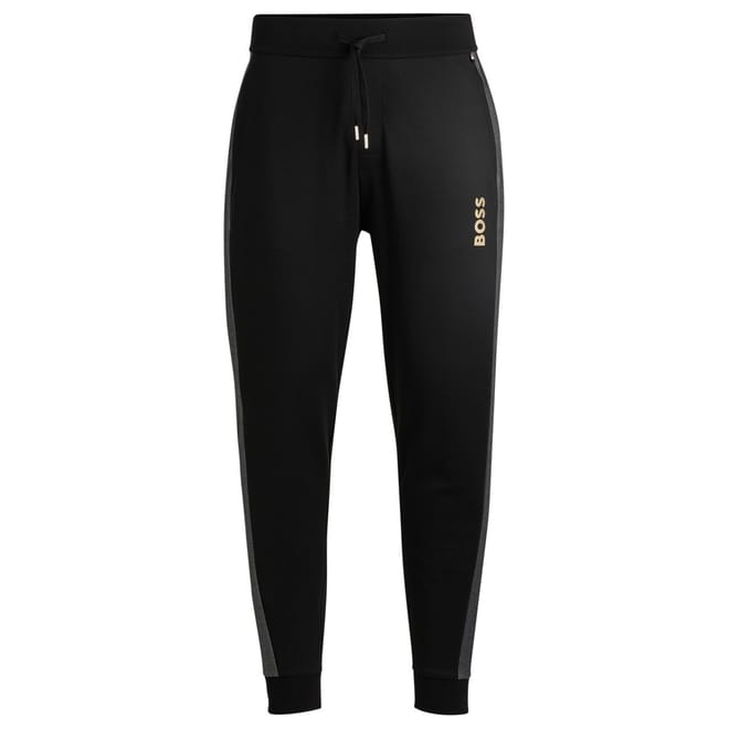 Straight Leg Ribbed Cuff Track Pants