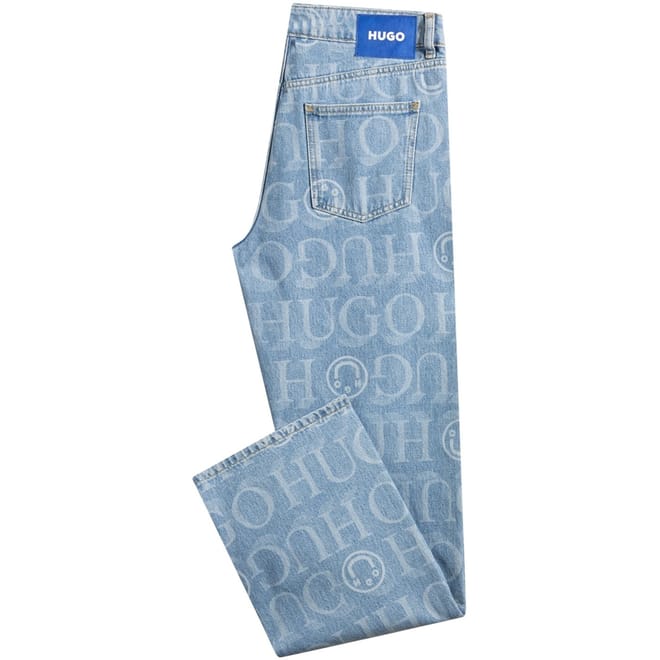 Wide Leg Relaxed Fit Jeans