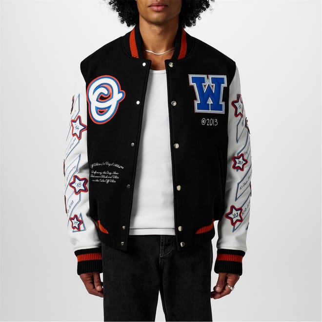 Wizard Leather Varsity Jacket