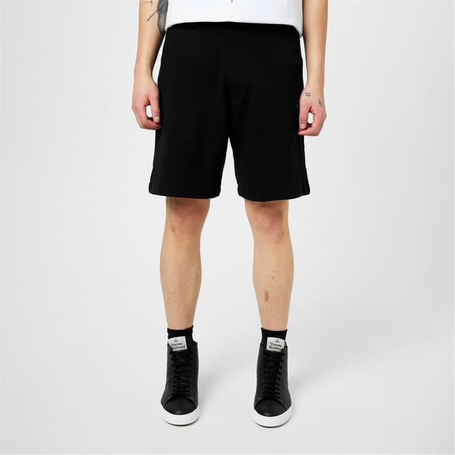 Embroidered Orb Shorts