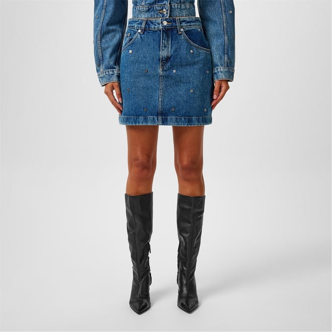 Denim Mini Skirt