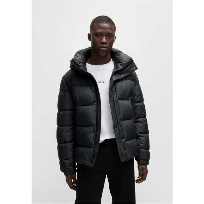 Hooded Short Puffer Jacket