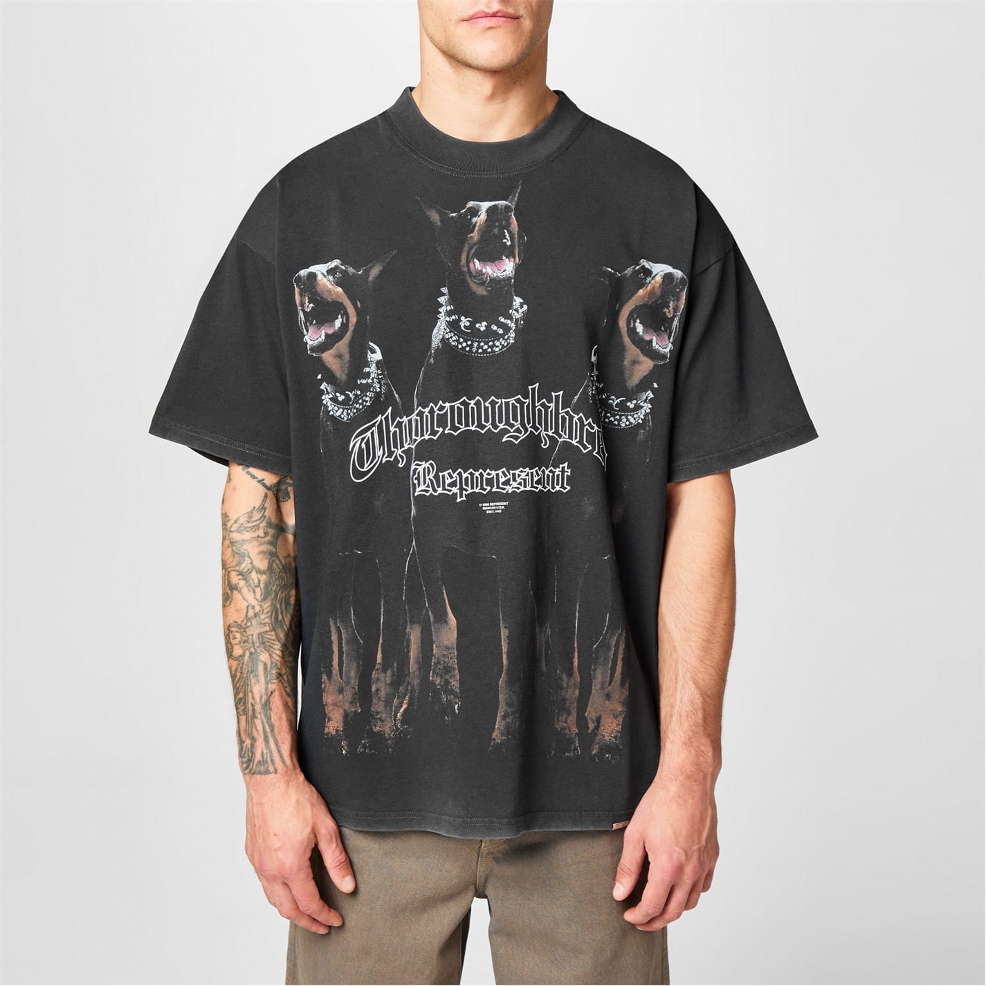 Black Represent Thoroughbred T-Shirt - Get The Label
