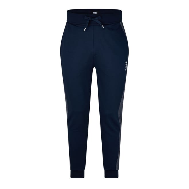 Straight Leg Ribbed Cuff Track Pants