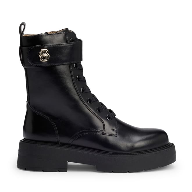 Rebby Block Heel Motorcycle  Boots